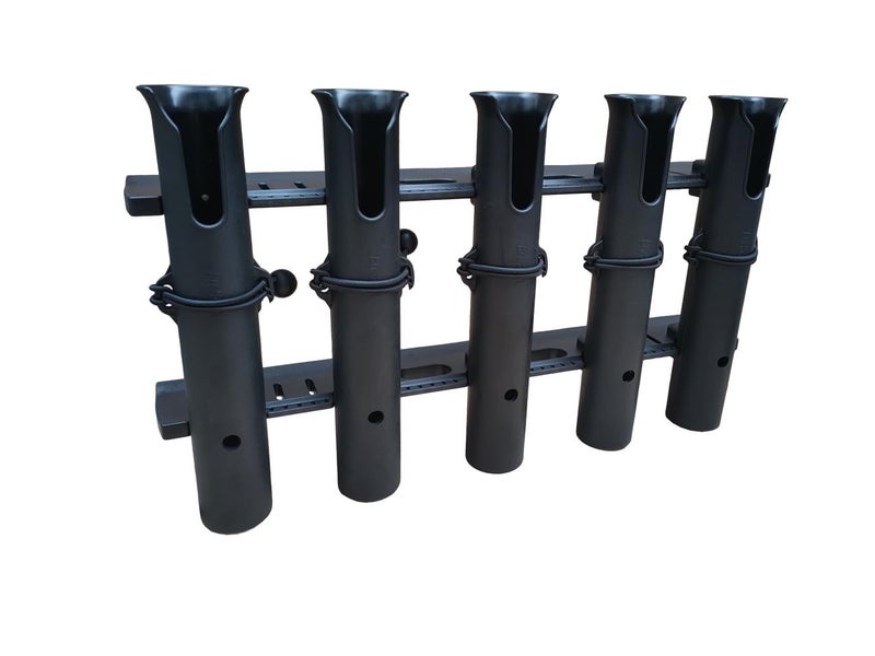 Brocraft Tackle Rack - 5-Rod Poly Black Rod Holder Rack - Image 5